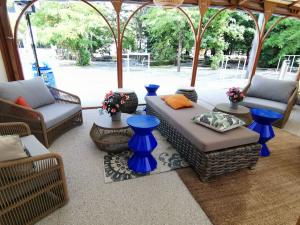 Rattan Daybed mit Sitzkissen 0